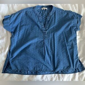 Madewell denim top